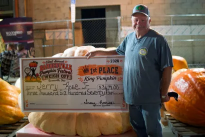 King Pumpkin tips the scale to victory